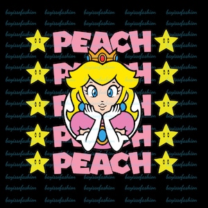 Princess Peach Png,Feeling Peachy Png,Princess Png, Super Mario World Png,Princess Peach Star Png