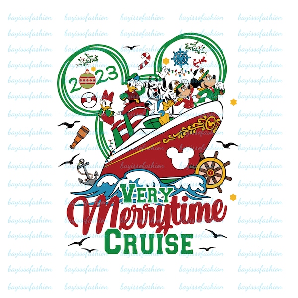 Christmas Cruise PNG, Merry Christmas Png, Very Merrytime Cruise PNG, Family Christmas Cruise Png, Xmas Holiday, Christmas Family Vacation
