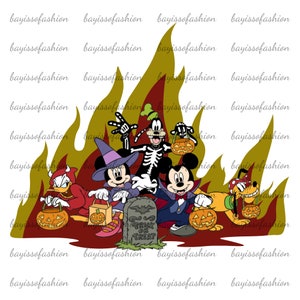 Halloween Mouse and Friends Minnie Png, Minnie Mouse Svg, Halloween Png, Halloween Minnie Png, Halloween shirt, Digital File, Only Png