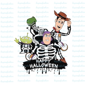 Toy Story Halloween Png, Halloween You've Got A Friend In Me Png, Trick Or Treat Png, Spooky Vibes Png, Toy Story Halloween Png