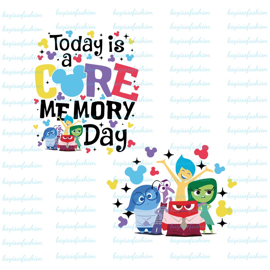 Today is a Core Memory Day Bundle Png, Inside Out 2 Png, All the Feels ...