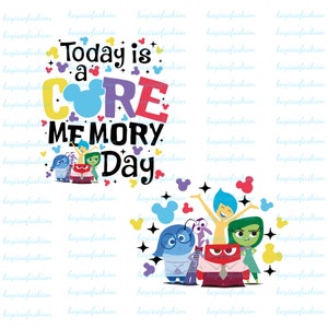 Today is a Core Memory Day Bundle Png, Inside Out 2 Png, All the Feels ...