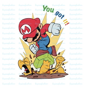 Super Mario Collage Png, Super Mario Png, Printable mario png, Digital mario, Super Mario Design Png, Mario Allstar png images,You got it