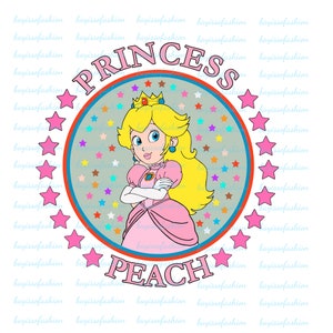 Princess Peach Png,Feeling Peachy Png,Princess Png, Super Mario World Png,Princess Peach Star Png, Mario Princess Png
