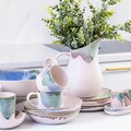 Ceramic tableware set, mug, cup, plate, bowl, cereal bowl, deep plate, in pastel - handmade ceramics from Portugal