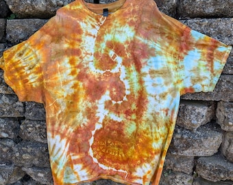 Chemise personnalisée tie-dye teint glacé