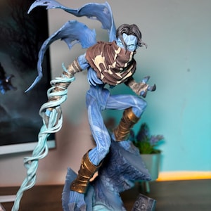 Raziel Soul Reaver 11.8&quot; Figurine | Legacy of Kain Collectible | Video Game Statue | Art Commissions | Gamer Room Decor | Gift For Gamer