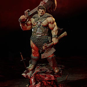 Nosferatu Zodd 11.8 Figure | Berserk Collectible | Manga Figurine | Zodd Statue | Anime Figurine | Resin Statue | Gift for Anime & Manga Fan