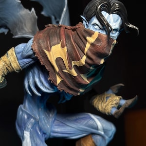 Statuetka Raziela Soul Reavera | Kolekcjonerska figurka Legacy of Kain | Dekoracje do gier Dark Fantasy | Zlecenia artystyczne | Wystawa gier RPG | Prezent dla gracza