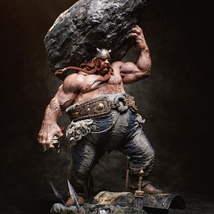 PANORAMIX MODEL FIGURE KIT. PAINTED RESIN KIT. ASTERIX