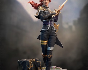 Maelle - Clair Obscur - Expedition 33 | 14K | 1:10 スケール | 3D