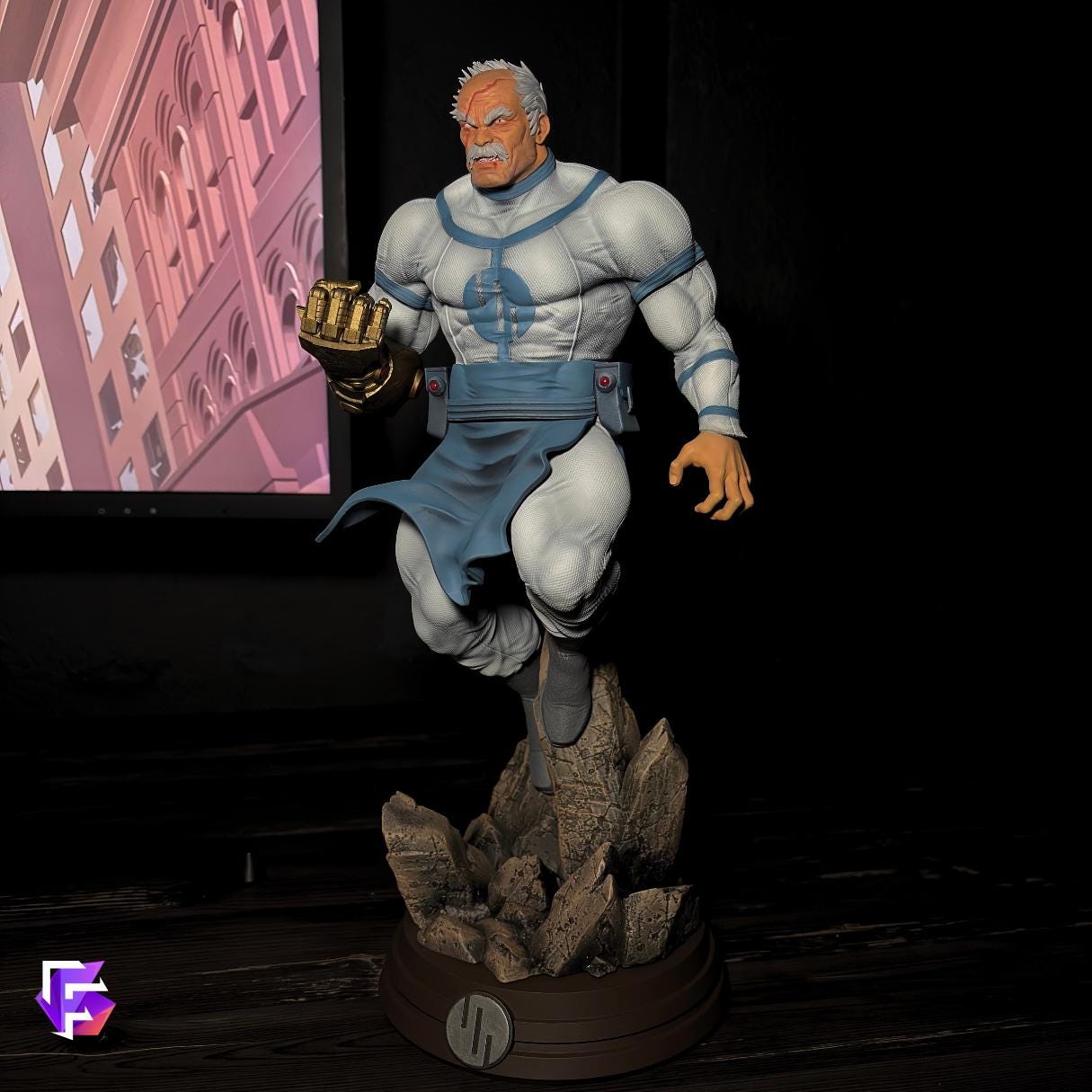 Invincible Conquest Resin Statue | Handcrafted Villain Statue | Geek ...