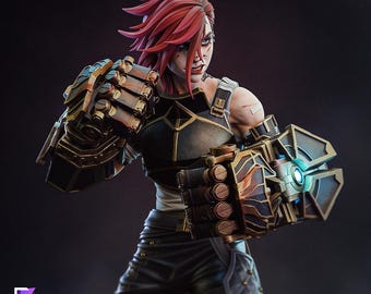 リーグ・オブ・レジェンド リー・シン フィギュア スタチュー リーグ・オブ・レジェンド Vi フィギュア | ハンドメイド LOL