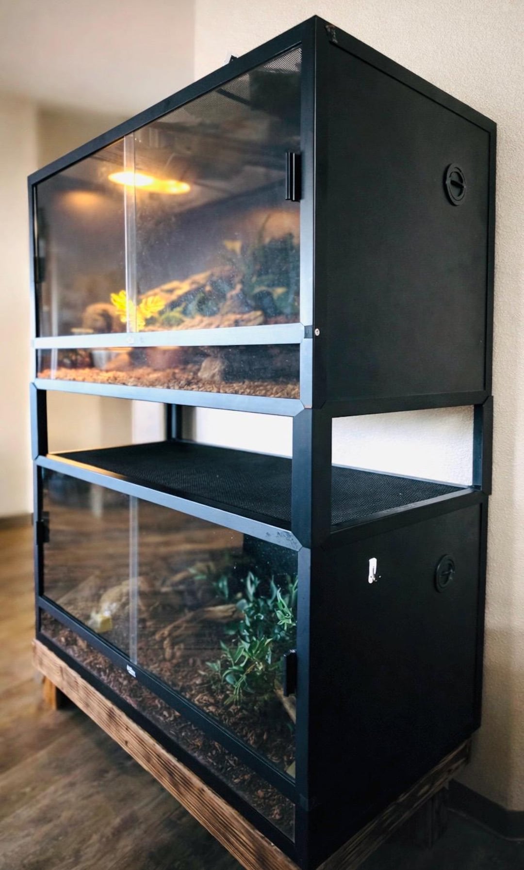 Pvc Snake Riser Reptile Enclosure Riser & Support System – Compatible With Dubia PVC ...