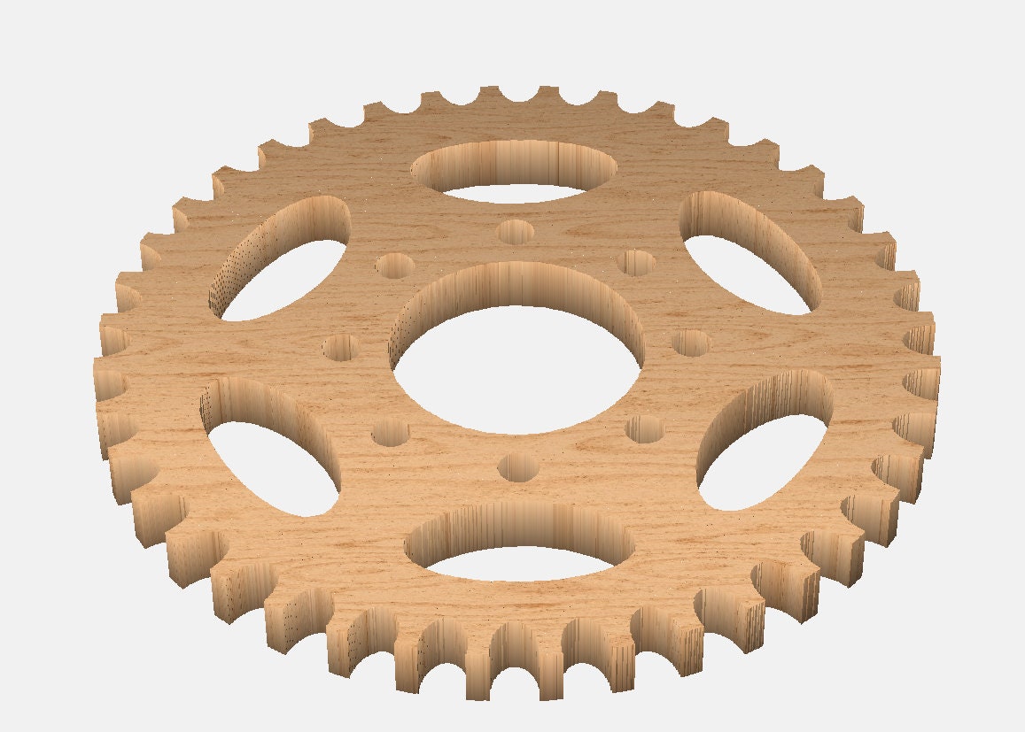 Sprocket Shaped Trivet Svg Dxf Etsy
