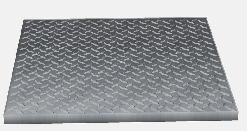 Diamond Plate - Checker Plate - Svg - Dxf - Etsy