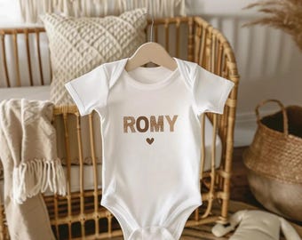 Leopard Name Bodysuit
