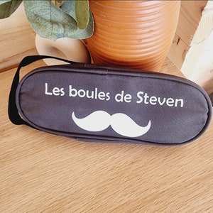 Trousse de pétanque personnalisé Cadeaux papa papi boules triplettes image 4