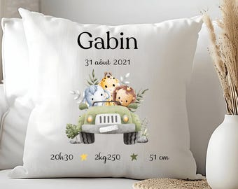 Jungle Birth Cushion