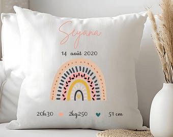 Rainbow Birth Cushion