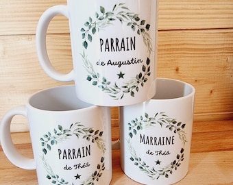 Godmother and Godfather Mug - Olivier