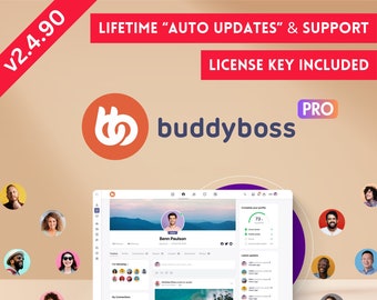 BuddyBoss Course and Community Platform Pro for WordPress Plugin