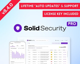 Solid Security Pro formerly iThemes Security Pro WordPress Security Plugin