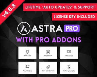 Astra Pro Extend Astra Theme with Pro Addons