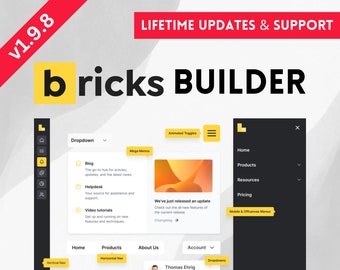 Bricks Builder crea sitios de WordPress que clasifican el tema de WordPress