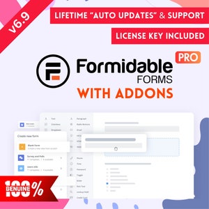 Formidable Forms Pro Wordpress Plugin with Addons