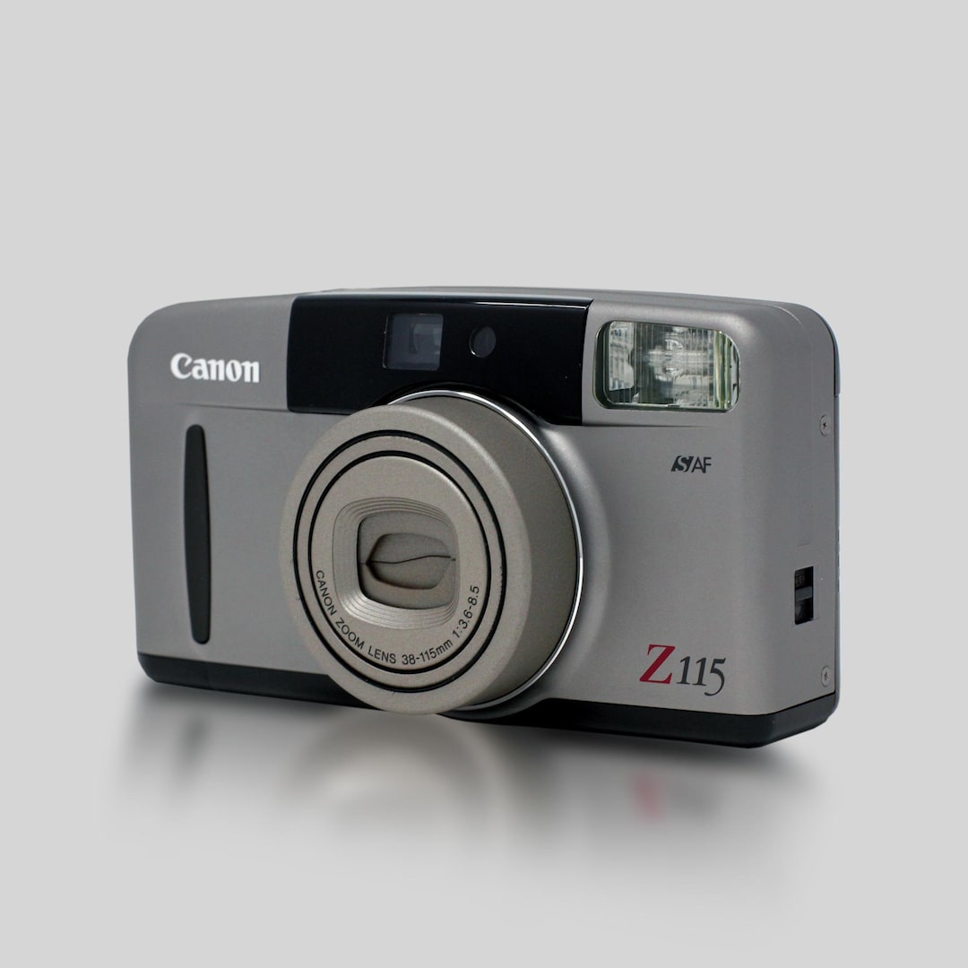 Canon Sure Shot Z115 35mm Film Camera Point and Shoot Etsy