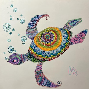Mandala Turtle