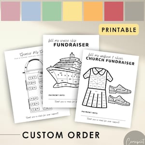 Custom Order - Fundraising Form