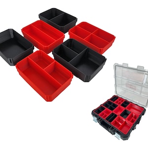 Craftsman XL Pro Organizer Compatible Large Nesting Bin - Black