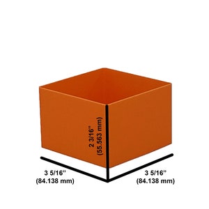 Ridgid 2.0 Pro Gear 3 Drawer Tool Organizer Box Compatible Small Nesting Bins - Orange image 3