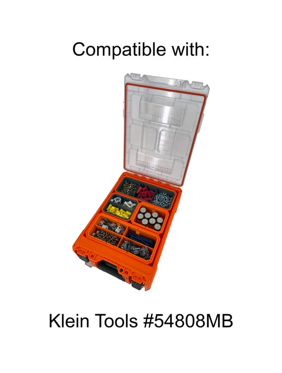 Klein Tools Modbox Tall Component Box, Half Width Organizer