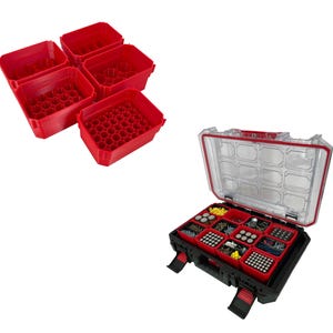Craftsman Tradestack Organizer Compatible AA AAA C D 9V Battery Insert Bin