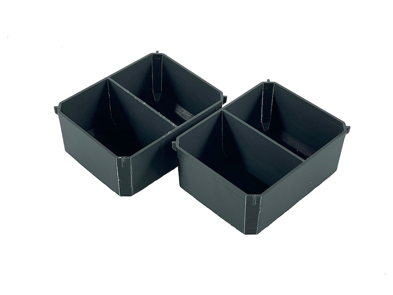 Ridgid Pro Organizer Compatible Small Nesting Bins - Black Width
