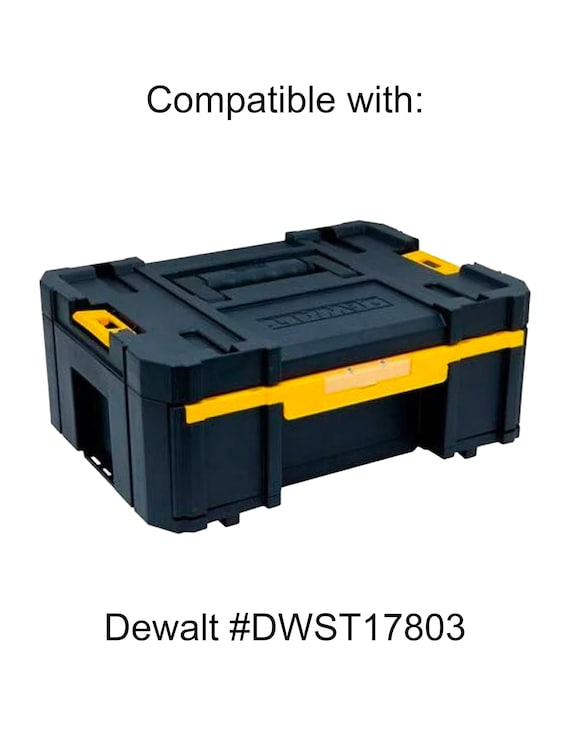 Dewalt TSTAK Single Deep Drawer Tool Organizer Box Compatible
