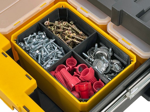 Dewalt TSTAK Single Deep Drawer Tool Organizer Box Compatible
