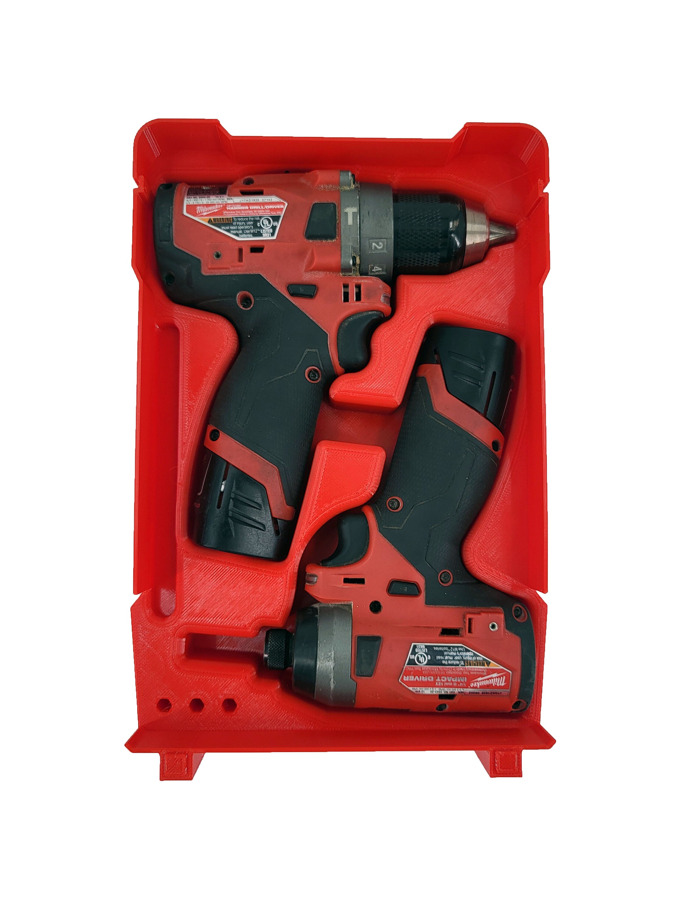 M12 Fuel Drill Driver and Impact (Gen 3) Packout Organizer for