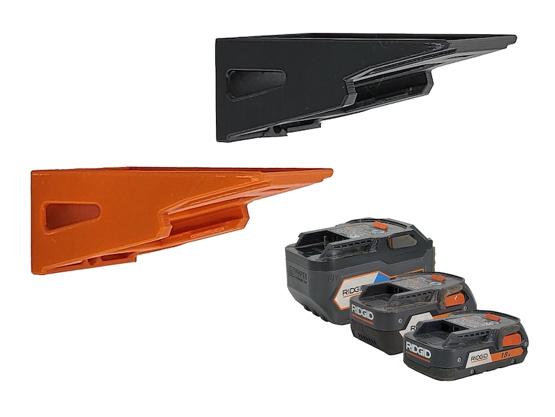 Ridgid 18V 水平ロック式バッテリーマウントハンガーホルダー 4個セット 画像 1