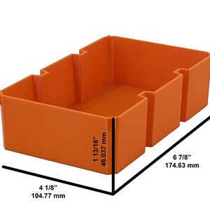 Grande poubelle compatible Pro Organizer de Ridgid - Orange image 3