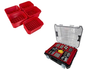 Craftsman VERSASTACK Organizer Compatible AA AAA C D 9V Battery Insert Bin