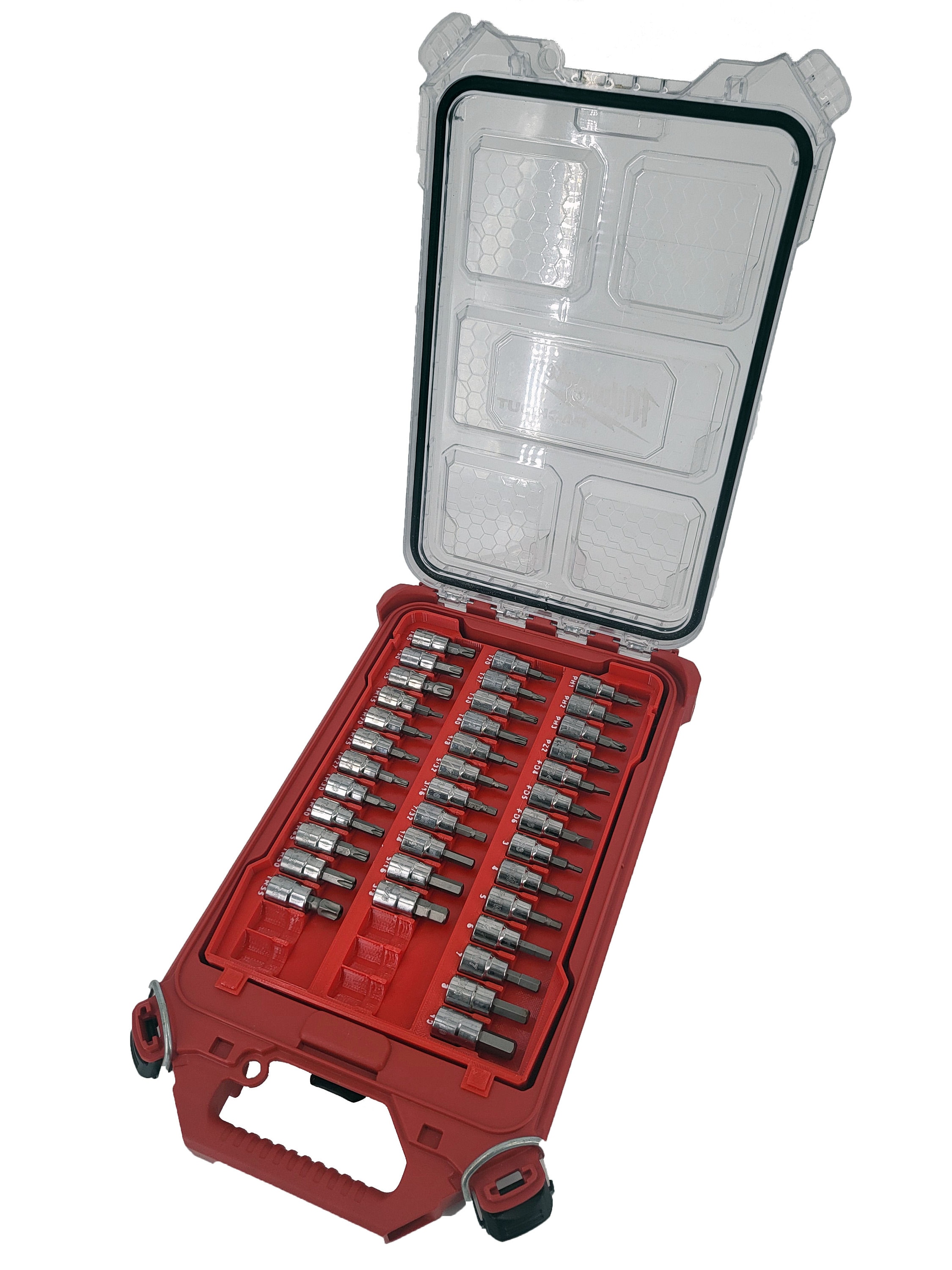 Milwaukee Packout Lowprofile Compact Organizer Compatible Husky 3/8