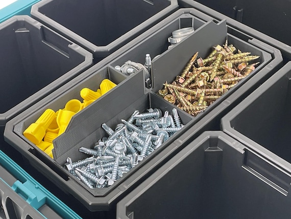 Makita MAKTRAK Deep Medium Organizer Box Compatible Large Nesting