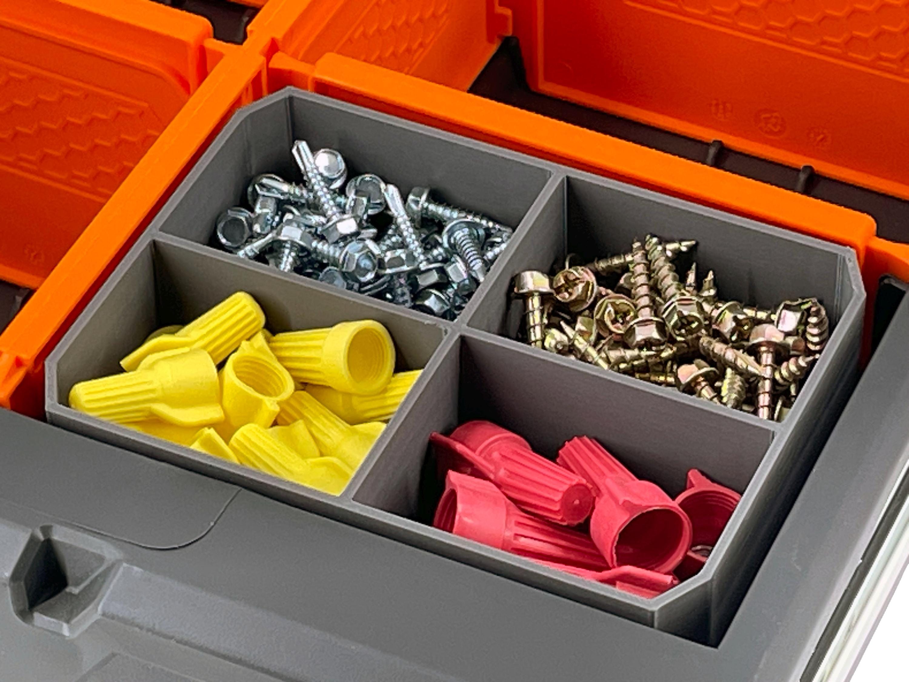 Klein Tools Modbox Three Drawer Toolbox Compatible Small Nesting