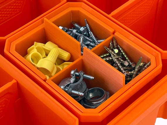 Klein Tools Modbox Tall Component Box, Half Width Organizer