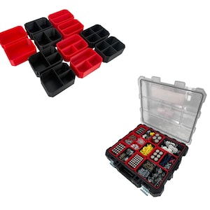 Craftsman XL Pro Organizer Compatible Small Nesting Bin Set - Black