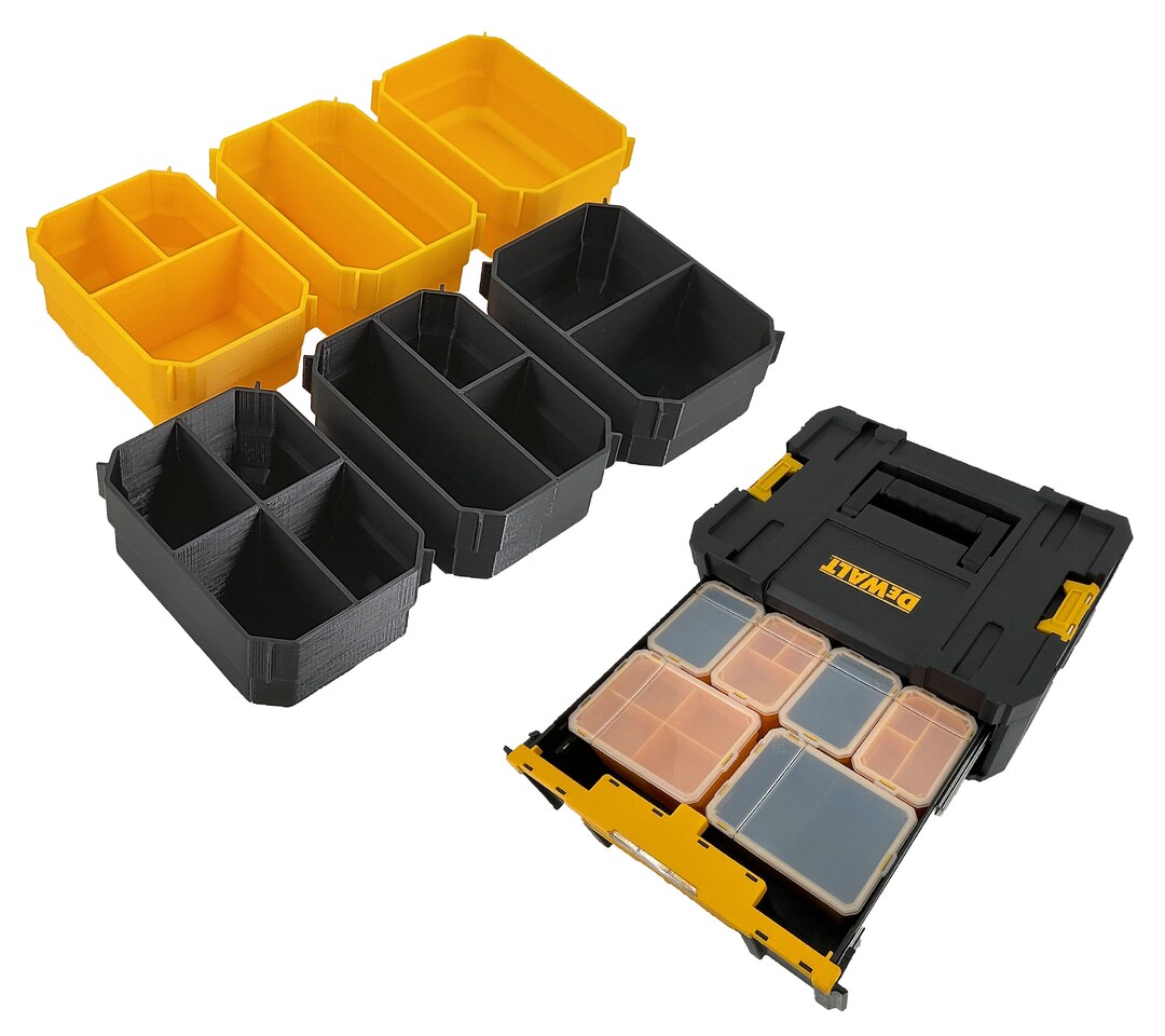 Dewalt TSTAK Single Deep Drawer Tool Organizer Box Compatible